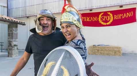 Imágenes de la IV Feria romana de Liédena