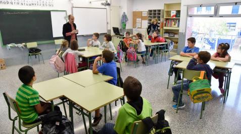 Alumnos de Mendigoiti, este miércoles, con el proyecto Alumnos de Mendigoiti, este miércoles, con el proyecto