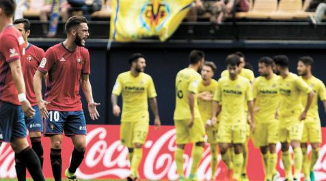 El Villarreal aprovechó los agujeros que le concedió Osasuna El Villarreal aprovechó los agujeros que le concedió Osasuna