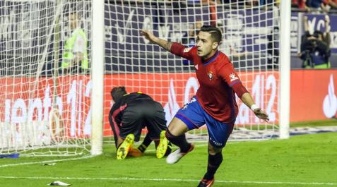 Las imágenes más emocionantes del partido disputado este jueves en El Sadar.