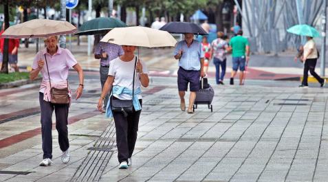Hoy vuelve la lluvia a Navarra Hoy vuelve la lluvia a Navarra