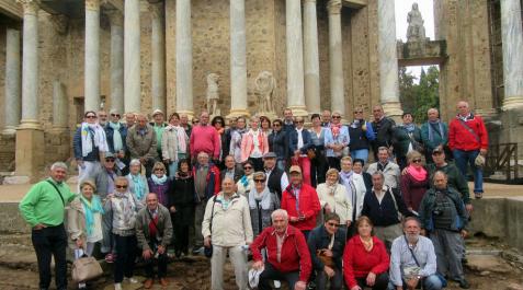 Viaje a Extremadura del club de jubilados de Cascante Viaje a Extremadura del club de jubilados de Cascante