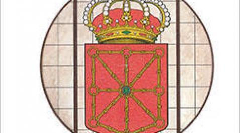 Una vidriera con el escudo oficial de Navarra ocupará el lugar de la Cruz Laureada Una vidriera con el escudo oficial de Navarra ocupará el lugar de la Cruz Laureada