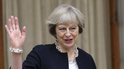 La primera ministra británica, Theresa May. La primera ministra británica, Theresa May.