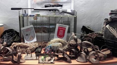Denunciados cuatro vecinos en Gallipienzo por artes prohibidas de caza y pesca Denunciados cuatro vecinos en Gallipienzo por artes prohibidas de caza y pesca