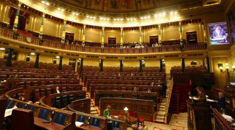 Vista del Congreso de los Diputados. Vista del Congreso de los Diputados.