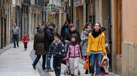 El comercio de Estella pide apoyo al debilitarse en un 13% por la crisis El comercio de Estella pide apoyo al debilitarse en un 13% por la crisis