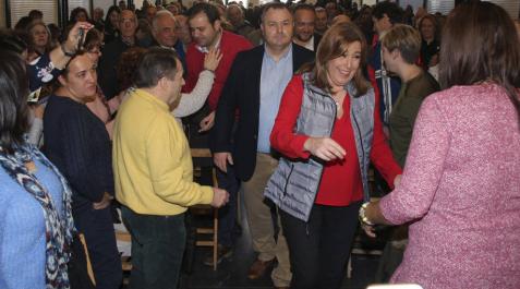 Susana Díaz, abucheada en León al grito de Susana Díaz, abucheada en León al grito de
