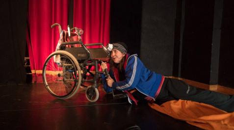 Aintzane Garreta estrena en Madrid 'Fragmentos de teatro I' de Beckett Aintzane Garreta estrena en Madrid 'Fragmentos de teatro I' de Beckett