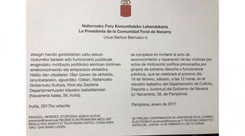 La Cámara respalda el homenaje a las víctimas de actos de motivación política La Cámara respalda el homenaje a las víctimas de actos de motivación política
