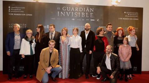 'El guardián invisible' se estrena en Pamplona entre lo policial y lo sobrenatural