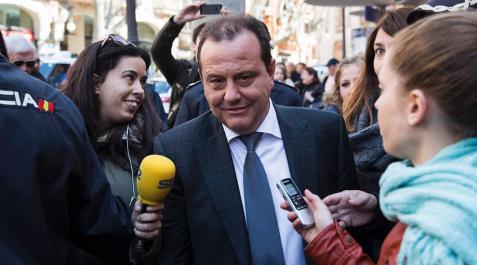 El fiscal Horrach pide una vista de medidas cautelares para Urdangarin y Torres El fiscal Horrach pide una vista de medidas cautelares para Urdangarin y Torres