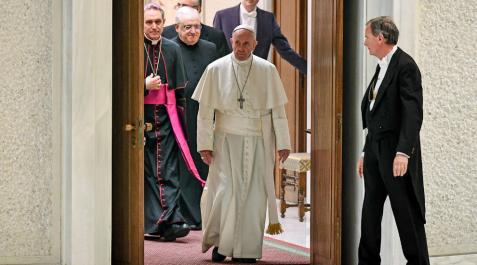 El papa Francisco. El papa Francisco.