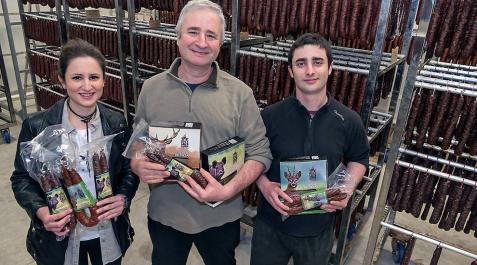 La carne de caza llega a los supermercados desde Murieta La carne de caza llega a los supermercados desde Murieta