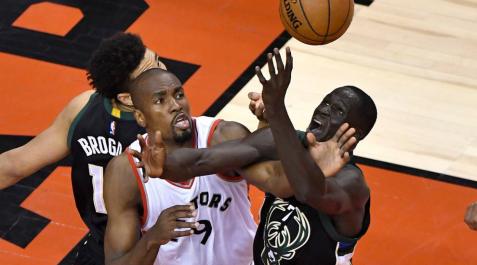 Ibaka brilló y Calderón jugó su mejor partido en lo que va de playoffs Ibaka brilló y Calderón jugó su mejor partido en lo que va de playoffs