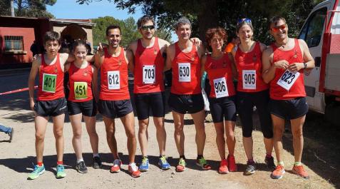 Subida a la Ermita de Ribaforada Galería de imágenes de la carrera, en la que han resultado vencedores Iván Muñoz y María Ríos.