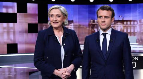 Le Pen acusa a Macron de Le Pen acusa a Macron de