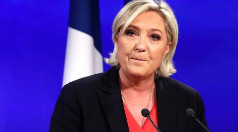 Le Pen felicita a Macron y asegura que su resultado es Le Pen felicita a Macron y asegura que su resultado es