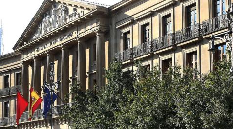 Las sesiones del Gobierno y los despachos para los consejeros, en el antiguo Archivo General Las sesiones del Gobierno y los despachos para los consejeros, en el antiguo Archivo General