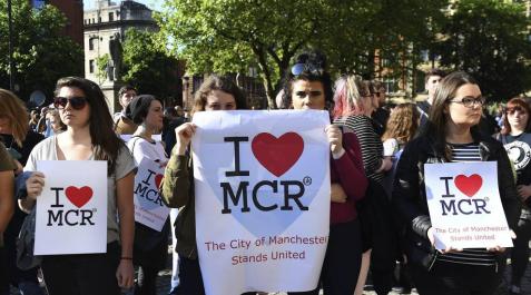 Un navarro víctima desde Manchester: “Vi cómo llegaban las ambulancias” Un navarro víctima desde Manchester: “Vi cómo llegaban las ambulancias”