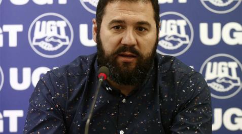 UGT de Navarra muestra su solidaridad con los imputados por la huelga de 2012 UGT de Navarra muestra su solidaridad con los imputados por la huelga de 2012