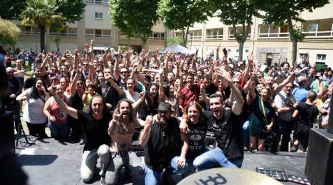 Un concierto para agradecer la plaza “Marea” de Berriozar Un concierto para agradecer la plaza “Marea” de Berriozar