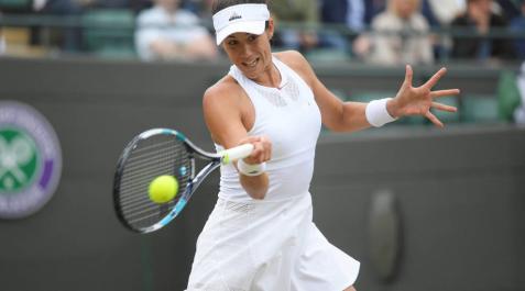 Muguruza sigue firme y se mete en las semifinales de Wimbledon Muguruza sigue firme y se mete en las semifinales de Wimbledon