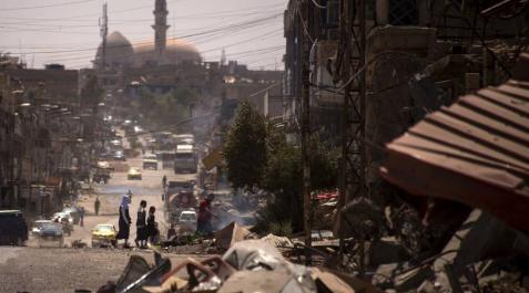 Continúan los choques en Mosul dos días después del anuncio de su liberación Continúan los choques en Mosul dos días después del anuncio de su liberación