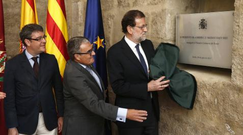 Rajoy rechaza en Cataluña el camino de la ruptura y apela al sentido común Rajoy rechaza en Cataluña el camino de la ruptura y apela al sentido común