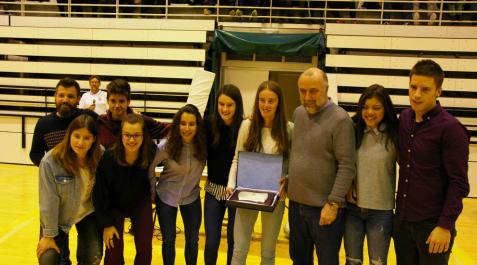 La selección navarra femenina sub-21 de fútbol sala, premio al Juego Limpio La selección navarra femenina sub-21 de fútbol sala, premio al Juego Limpio