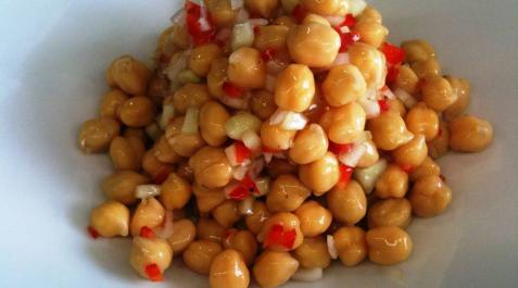 Ensalada de garbanzos Ensalada de garbanzos