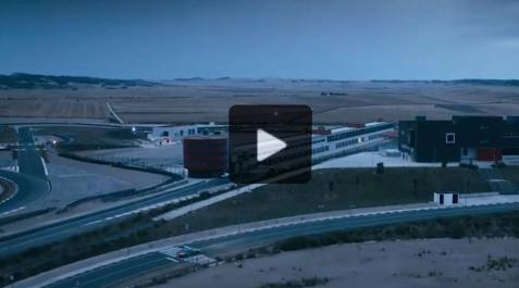 Mercedes graba en Navarra el spot de su nuevo AMG GT4 Mercedes graba en Navarra el spot de su nuevo AMG GT4