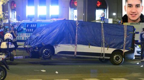 Younes Abouyaaqoub es el conductor de la furgoneta que atentó en la Rambla Younes Abouyaaqoub es el conductor de la furgoneta que atentó en la Rambla
