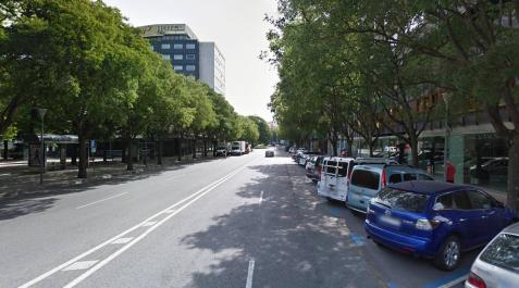 Herida una mujer en un accidente en la calle Navas de Tolosa Herida una mujer en un accidente en la calle Navas de Tolosa