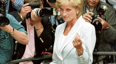 La princesa Diana de Gales. La princesa Diana de Gales.
