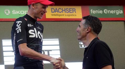 La Vuelta a España: etapa entre Los Arcos y Logroño Imágenes de la Vuelta a España: etapa entre Los Arcos y Logroño