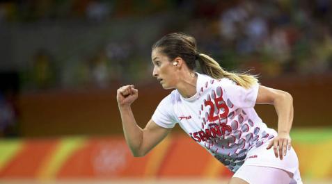 Nerea Pena, contra Montenegro. Nerea Pena, contra Montenegro.