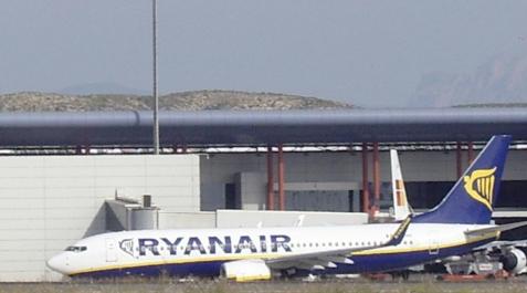 Un avión de Ryanair Un avión de Ryanair