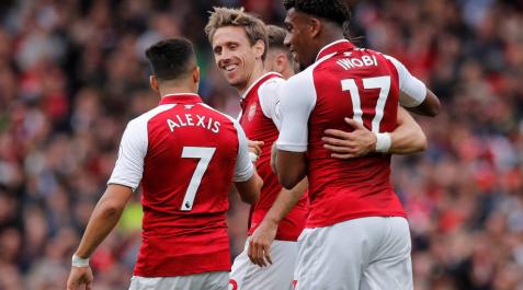 Monreal marca en la Premier 1.660 días después Monreal marca en la Premier 1.660 días después