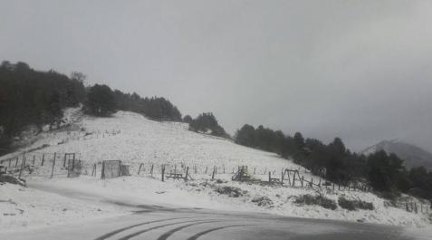 Navarra amanece este lunes con las primeras nevadas de la temporada Navarra amanece este lunes con las primeras nevadas de la temporada