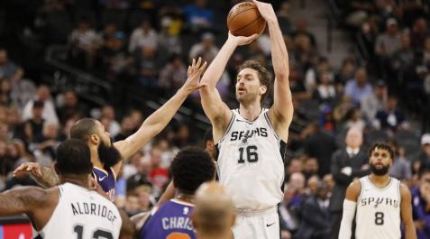 Los hermanos Gasol brillan en las victorias de Spurs y Grizzlies Los hermanos Gasol brillan en las victorias de Spurs y Grizzlies