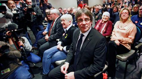 Puigdemont dice que sus oponentes políticos no tienen Puigdemont dice que sus oponentes políticos no tienen