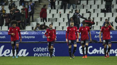 Osasuna, en el descenso del Sella Osasuna, en el descenso del Sella