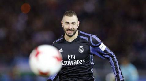 Karim Benzema, en un partido del Mundialito. Karim Benzema, en un partido del Mundialito.