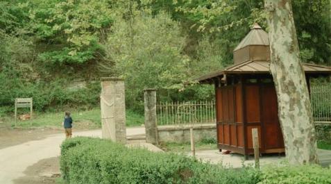 La caza con arco en Bertiz se tramitó desde el trabajo de un arquero En la imagen de archivo, acceso al Parque Natural del Señorío de Bertiz. ARCHIVO