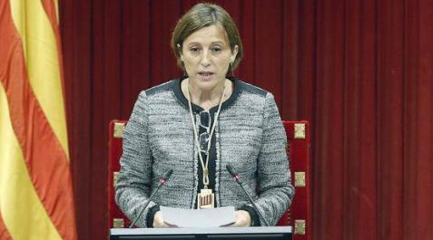La presidenta del Parlament catalán, Carme Forcadell. La presidenta del Parlament catalán, Carme Forcadell.
