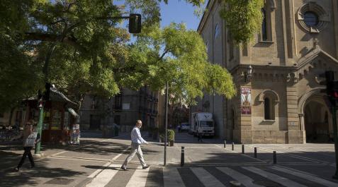 La aventura de llegar a casa para los vecinos del Casco Antiguo de Pamplona La aventura de llegar a casa para los vecinos del Casco Antiguo de Pamplona