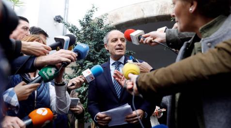Anticorrupción estudiará si investiga a Camps tras la confesión de Costa Anticorrupción estudiará si investiga a Camps tras la confesión de Costa