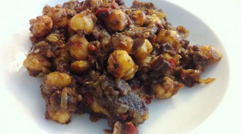 La receta de Semana Santa: Garbanzos con morcilla La receta de Semana Santa: Garbanzos con morcilla