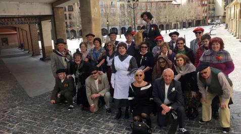 Imágenes de esta celebración de Lunes Santo en Allo, Estella, Nazar y San Adrián.